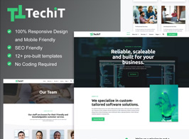 TechIT – Tech Company Elementor Template Kit