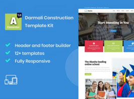 Abasha – Education & Learning Courses Elementor Template Kit