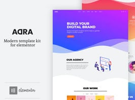 Adra – Modern & Creative Elementor Template Kit