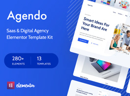 Agendo – Digital Agency & Creative Elementor Template Kit