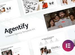 Agentify | Personal Portfolio for Creatives Elementor Template Kit