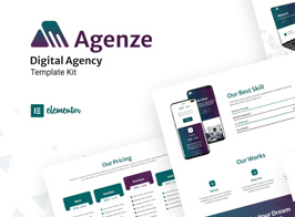 Agenze – The Digital Agency Elementor Template Kit