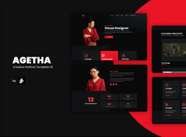 Agetha – Creative Portfolio Template Kit