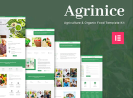 Agrinice – Agriculture and Organic Food Template Kit