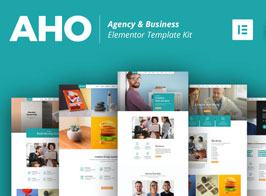 Aho – Agency & Business Elementor Template Kit
