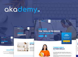 Akademy – Online Courses Elementor Template Kit
