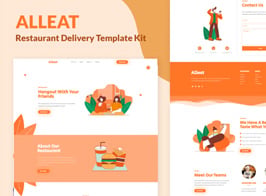 Alleat – Restaurant Elementor Template Kit