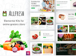 Allfresh – Grocery Store Template Kit