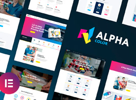 AlphaColor – Design & Printing Elementor Template Kit
