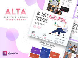ALTA – Creative Agency Elementor Template Kit
