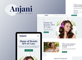 Anjani – Spa & Beauty Elementor Template Kit