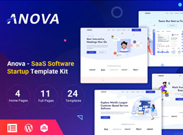 Anova – SaaS & Startup Elementor Template Kit