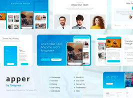 Apper – App SaaS Elementor Template Kit