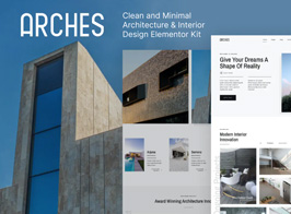 Arches – Minimal Architecture & Interior Design Elementor Template Kit
