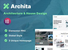 Archita – Architecture & Interior Design Elementor Template Kit