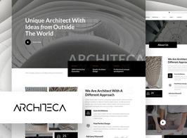Architeca – Architecture Agency & Interior Design Elementor Template Kit