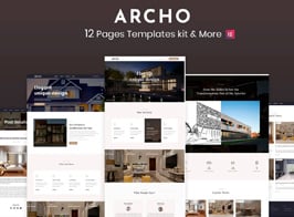 Archo – Architecture & Interior Elementor Template Kit