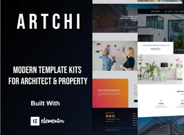 Artchi – Modern Architecture Elementor Template Kit