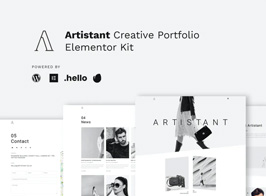 Artistant – Creative Photography Portfolio Elementor Template Kit