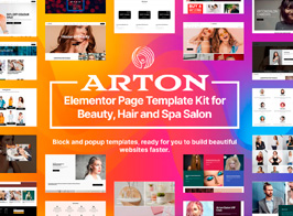 Arton – Beauty & Spa Salon Template Kit