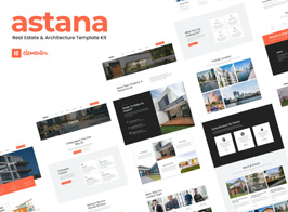 Astana – Real Estate & Architecture Elementor Template Kit