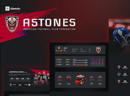 Astones – American Football Team & Sports Elementor Template Kit