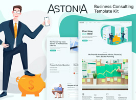 Astonia – Business Consulting Elementor Template Kit