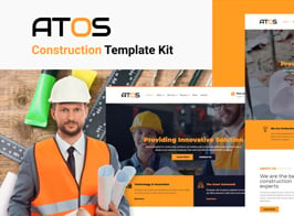 Atos – Construction Elementor Template Kit