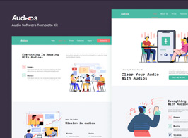Audios – App Showcase Elementor Template Kit