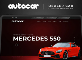 Autocar – Car Dealer Elementor Template Kit
