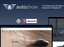 AutoShow – Car Shoowroom & Dealer Elementor Template Kit