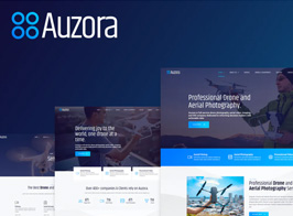 Auzora – Drone Aerial Photography Elementor Template Kit