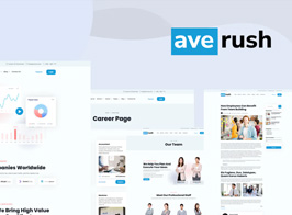 Averush Digital Marketing & Creative Agency Elementor Template Kit