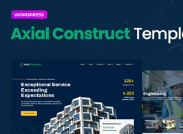 Axial – Construction Company Elementor Template Kit