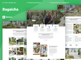 Bagaicha – Landscape & Gardening Elementor Template Kit