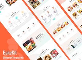Bakekit – Cake Elementor Template Kit
