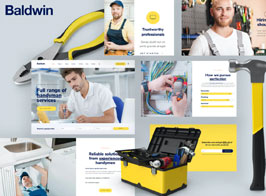 Baldwin – Handyman & Repair Services Elementor Template Kit
