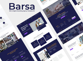 Barsa – SEO & Digital Marketing Agency Template Kit