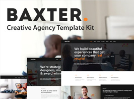Baxter – Creative Agency Elementor Template Kit