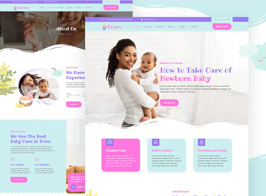 Bcare – Baby Care Services Elementor Template Kit