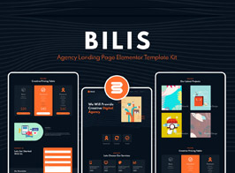 Bilis – Agency Landing Page Elementor Block Kit