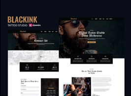 Blackink – Tattoo Studio Elementor Template Kit