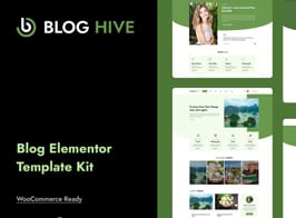 Blog Hive – Personal Blog Elementor Template Kit