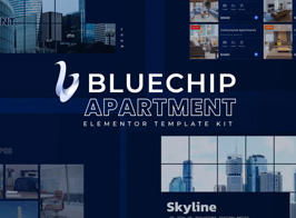 Bluechip – Apartment & Property Elementor Template Kit