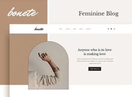Bonete – Feminine Blog Elementor Template Kit