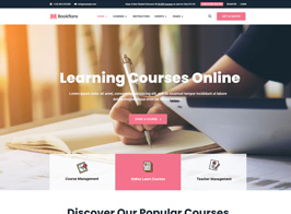 Bookflare – Modern Education & Online Learning Elementor Template Kit
