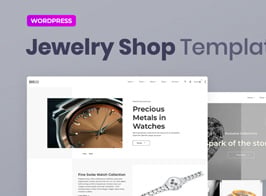Brilly – Jewelry Store WooCommerce Elementor Template Kit