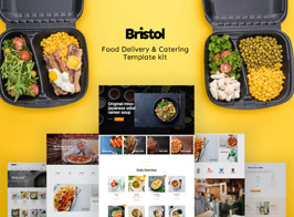 Bristol – Food Delivery & Catering Elementor Template Kit