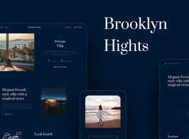Brooklyn Heights – Private Villa & Hotel Elementor Template Kit