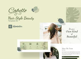 Cabello – Professional Stylist Elementor Template Kit